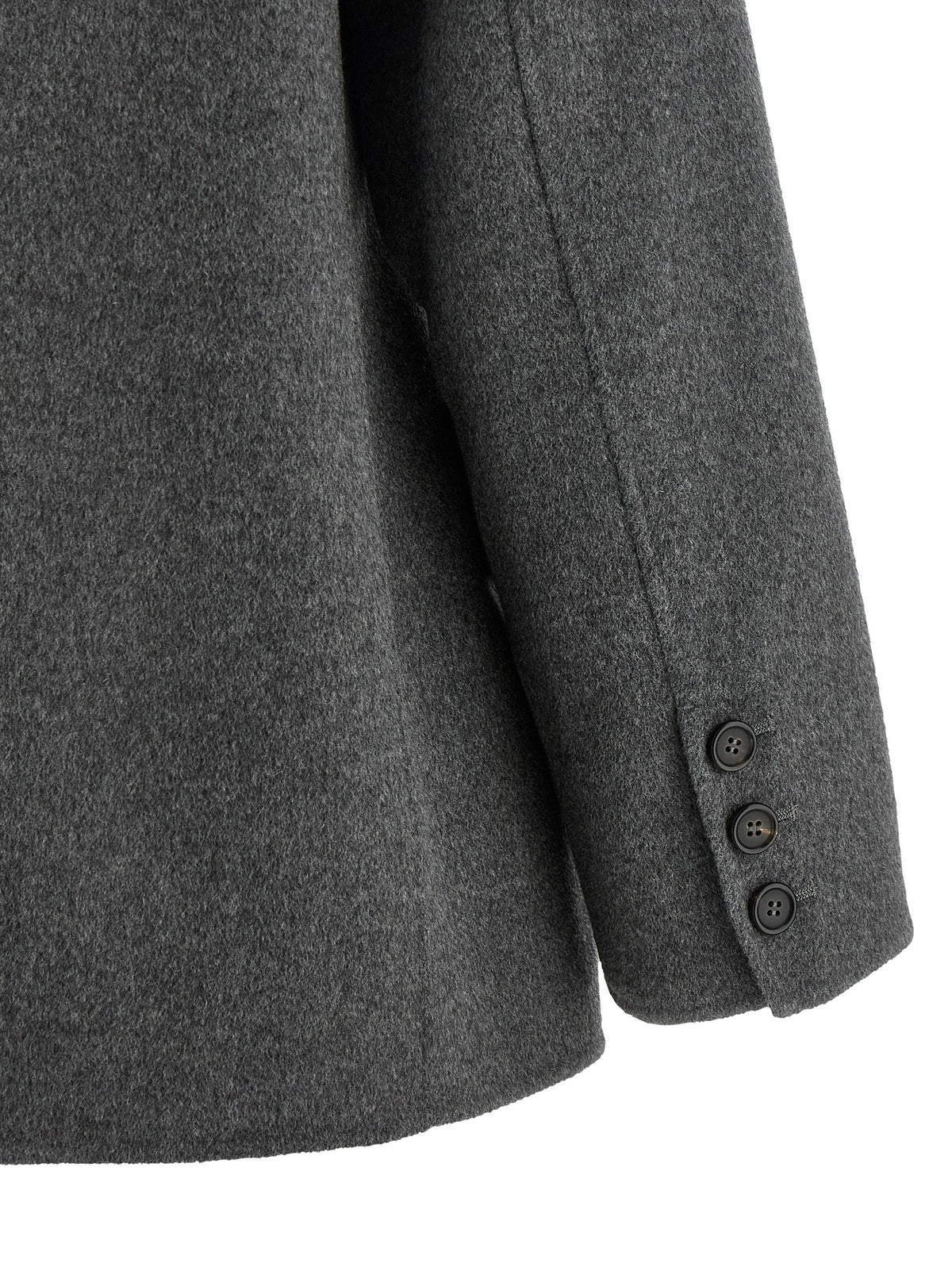 Blazer gris en laine vierge 'S Max Mara