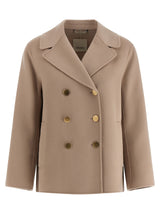 'S Max Mara Beige Virgin Wool Blazer