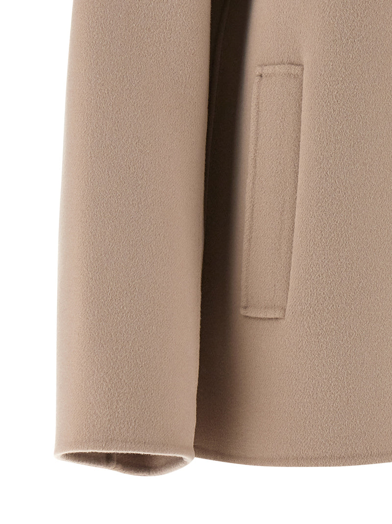 'S Max Mara Beige Virgin Wool Blazer