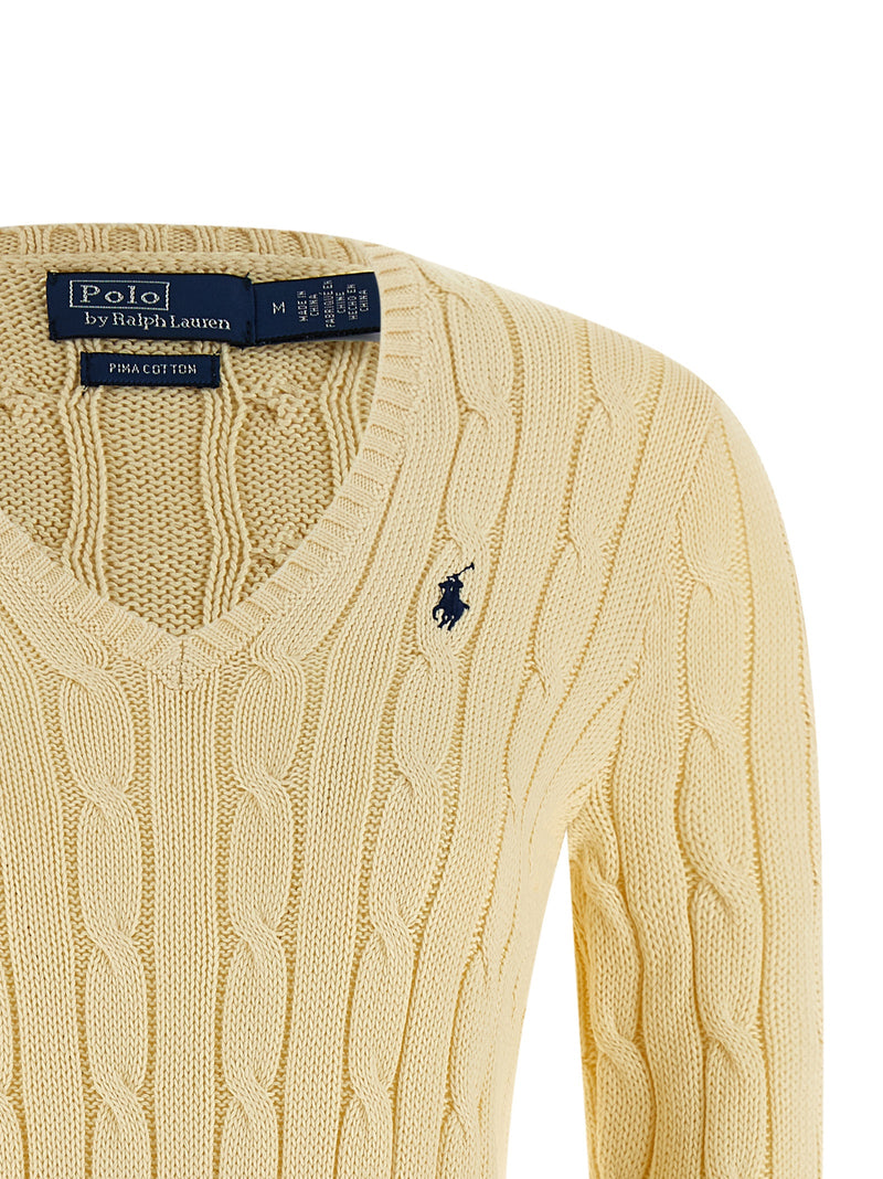 Cardigan en coton bicolore Polo Ralph Lauren
