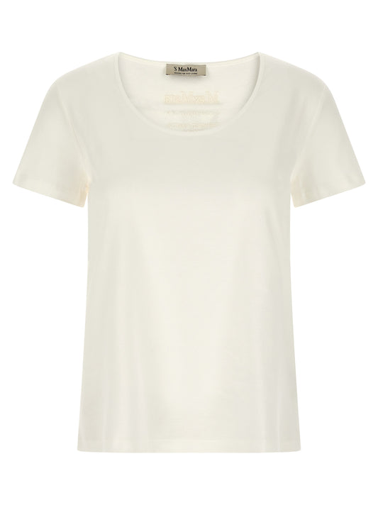 T-shirt en coton blanc 'S Max Mara