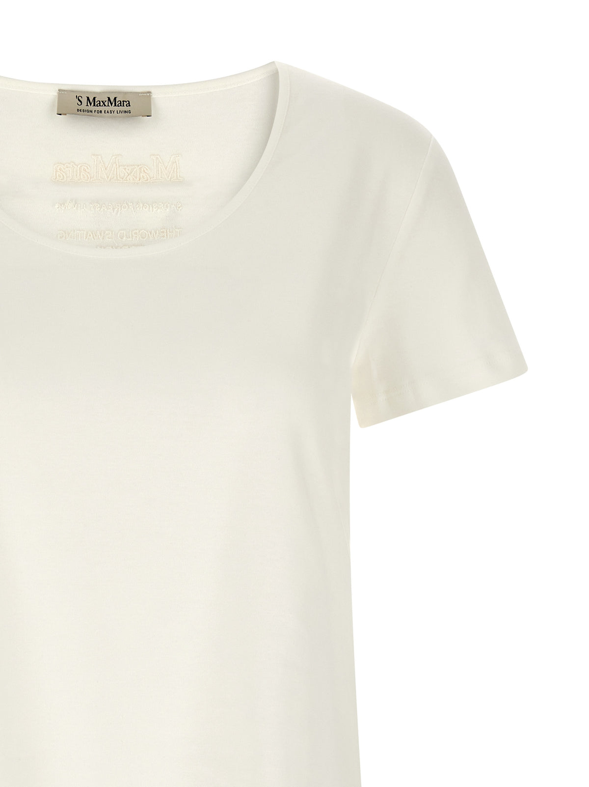 T-shirt en coton blanc 'S Max Mara