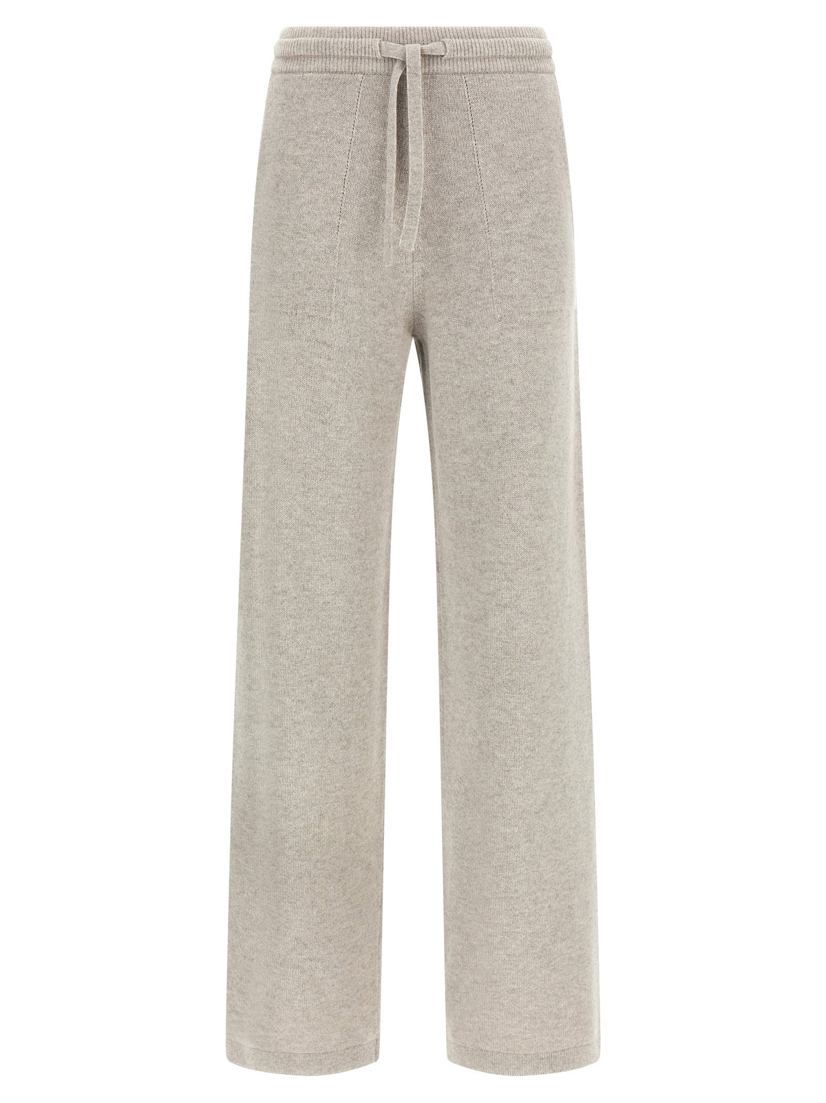 Pantalon décontracté en laine beige 'S Max Mara
