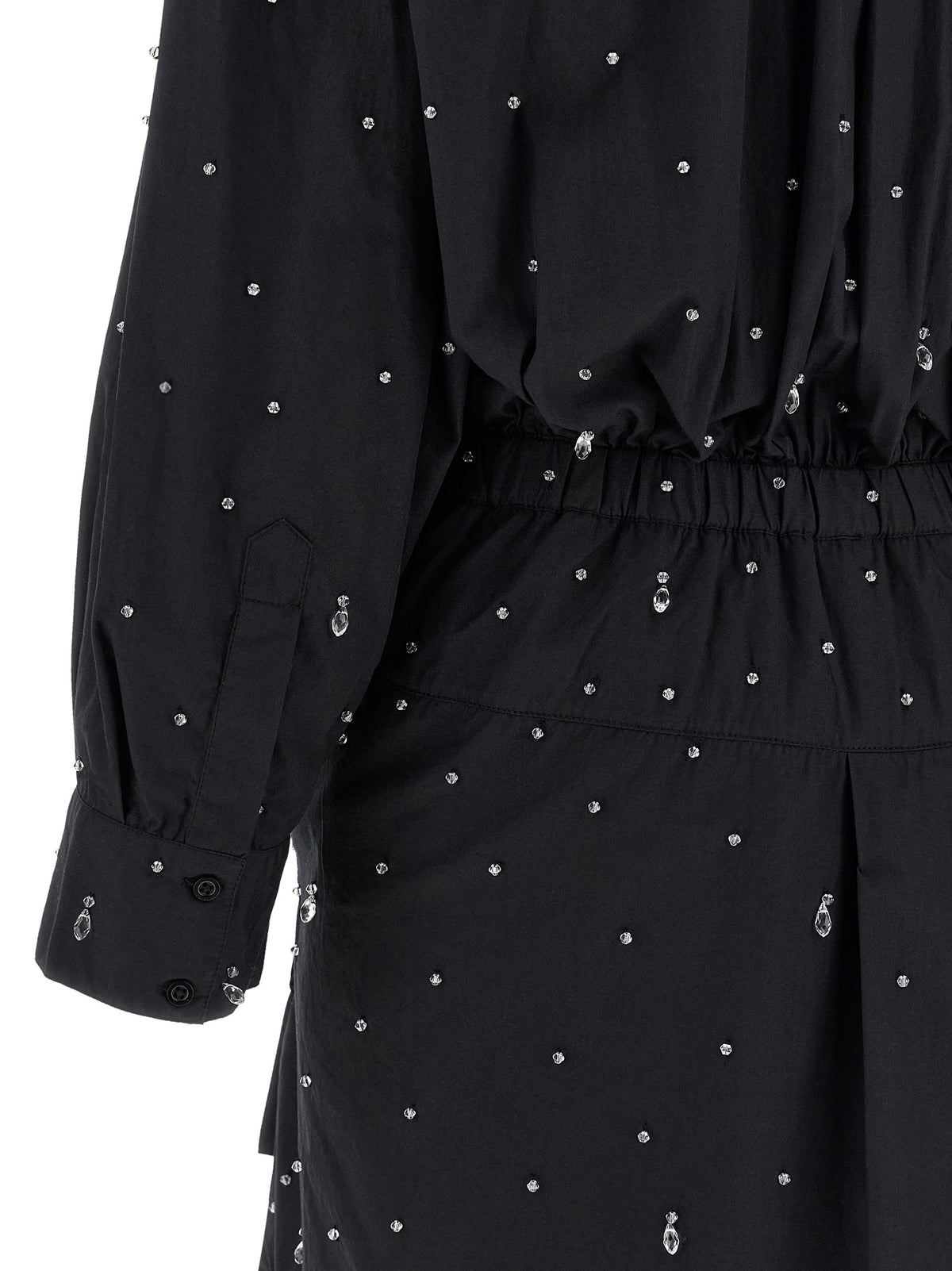 Giuseppe Di Morabito Robe Courte en Coton Noire