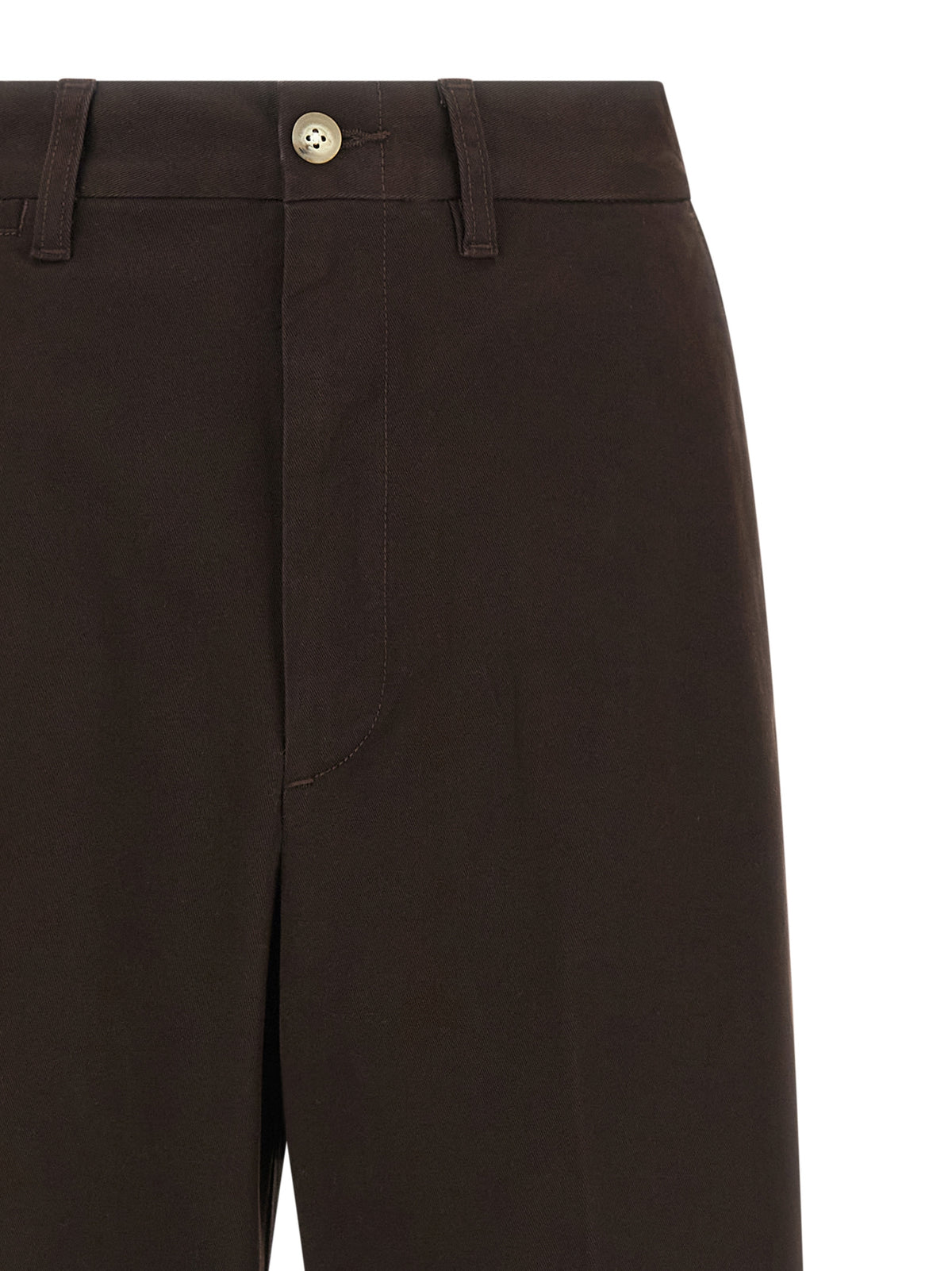 Pantalon chino en coton marron Polo Ralph Lauren