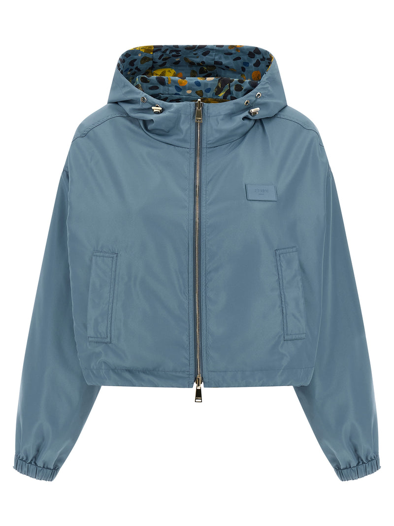 Veste Fendi bleue en polyester
