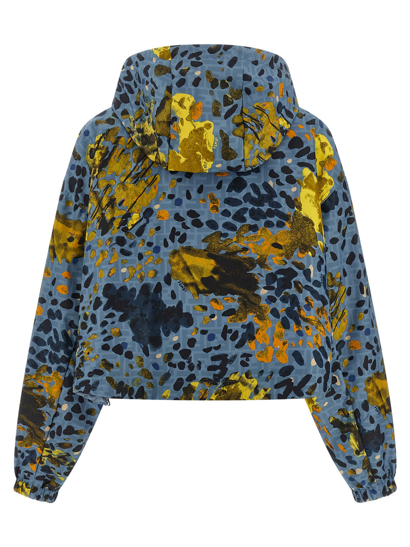 Veste Fendi bleue en polyester