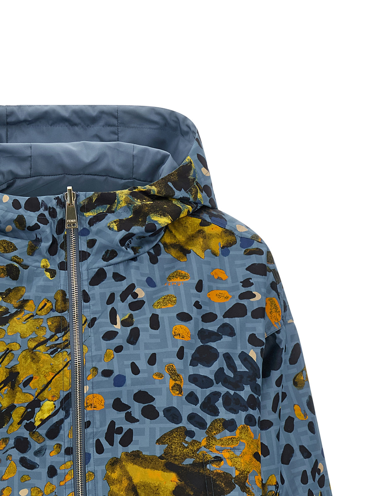 Veste Fendi bleue en polyester