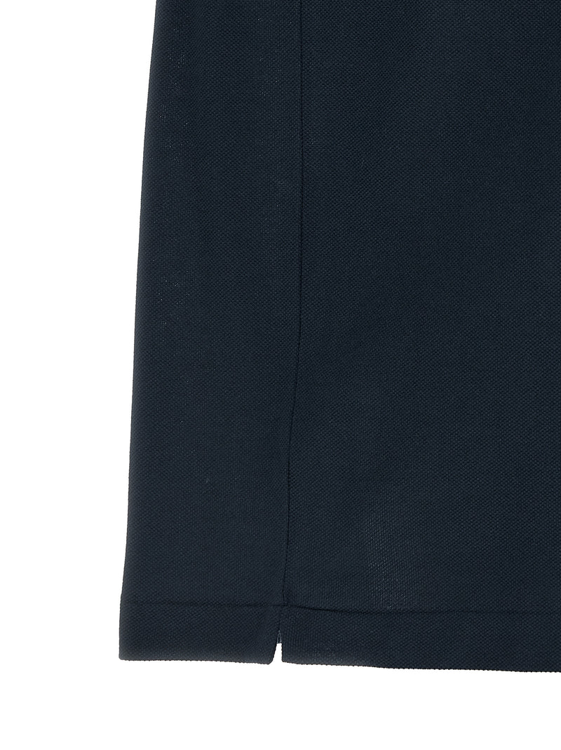 Polo Lacoste bleu en coton