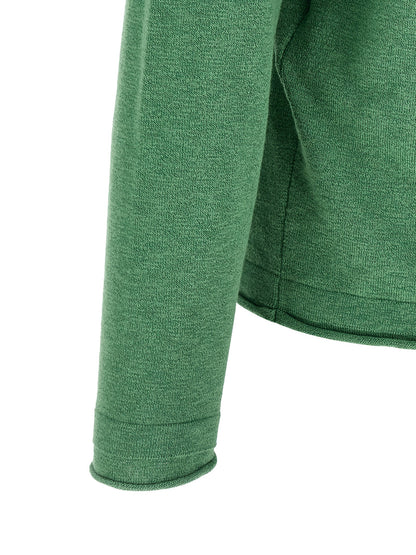 Stone Island Bicolor Cotton Cardigan
