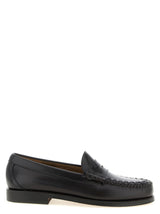 G.H. BASS Brown Cowhide Slip-On Loafers for Men
