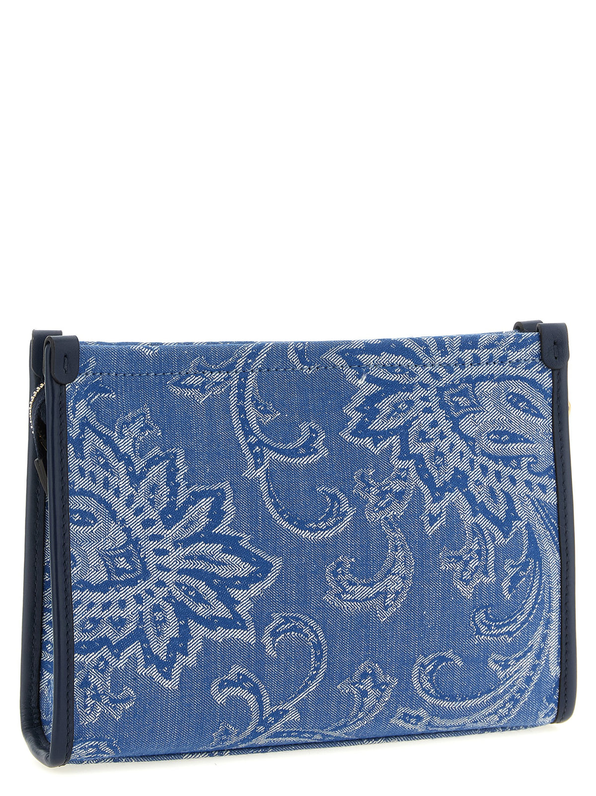 Pochette Etro en coton bleu