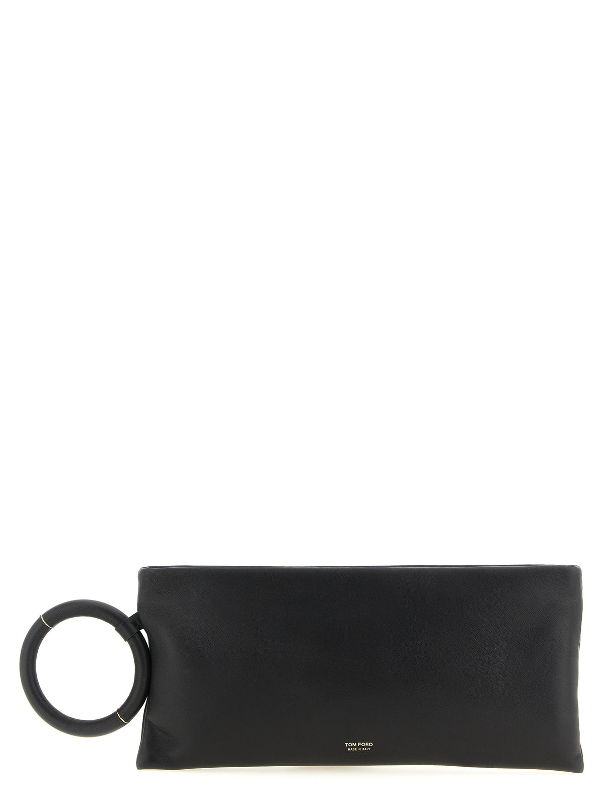Tom Ford Black Lambskin Clutch Bag