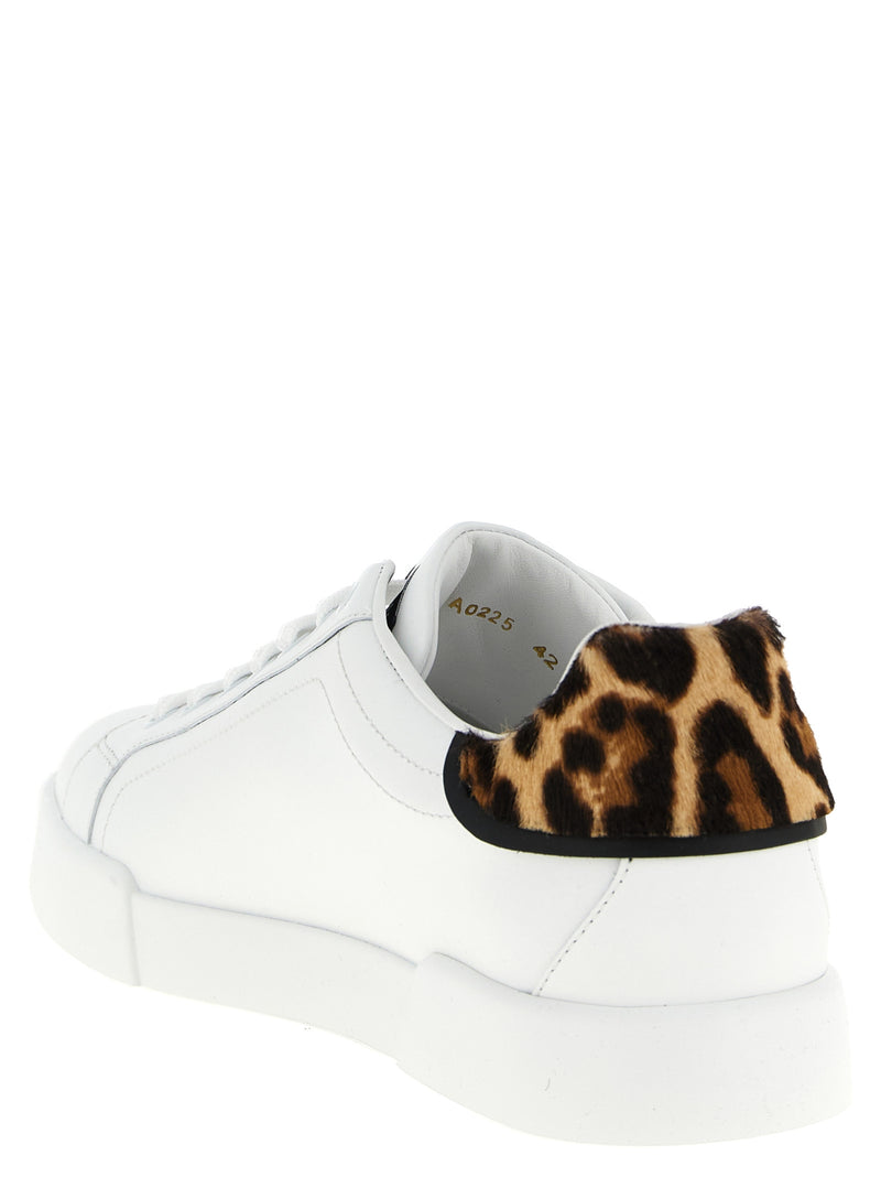 Dolce & Gabbana Portofino Light Strobel Brown Sneakers