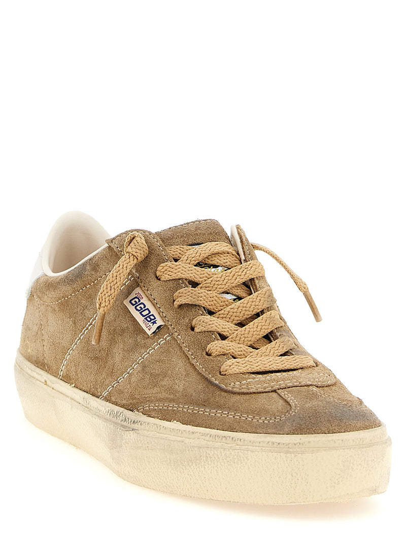 Golden Goose Soul Star Brown Cowhide Low Top Sneakers