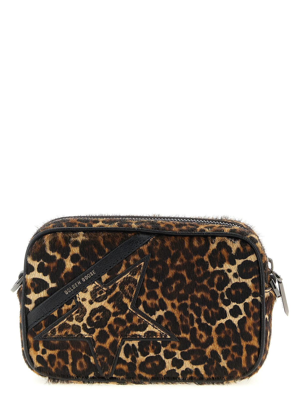 Sac bandoulière Golden Goose en cuir de vachette multicolore