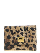 Porte-cartes Dolce & Gabbana en cuir de veau multicolore