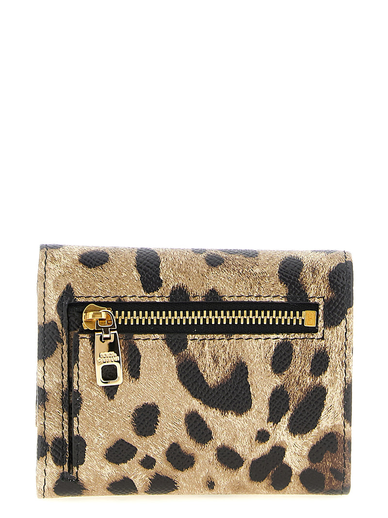 Porte-cartes Dolce & Gabbana en cuir de veau multicolore