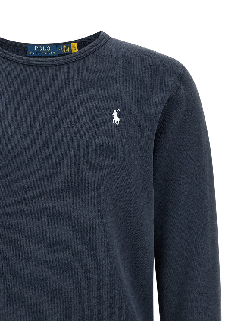 Sweat-shirt Polo Ralph Lauren en coton bleu