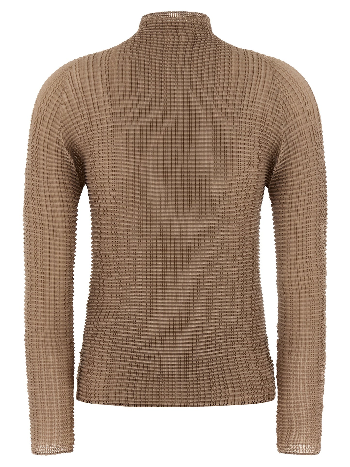 Issey Miyake Beige Polyester Blouse