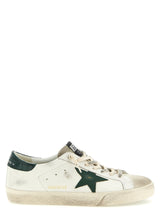 Golden Goose Bicolor Goatskin Sneakers - Superstar Style