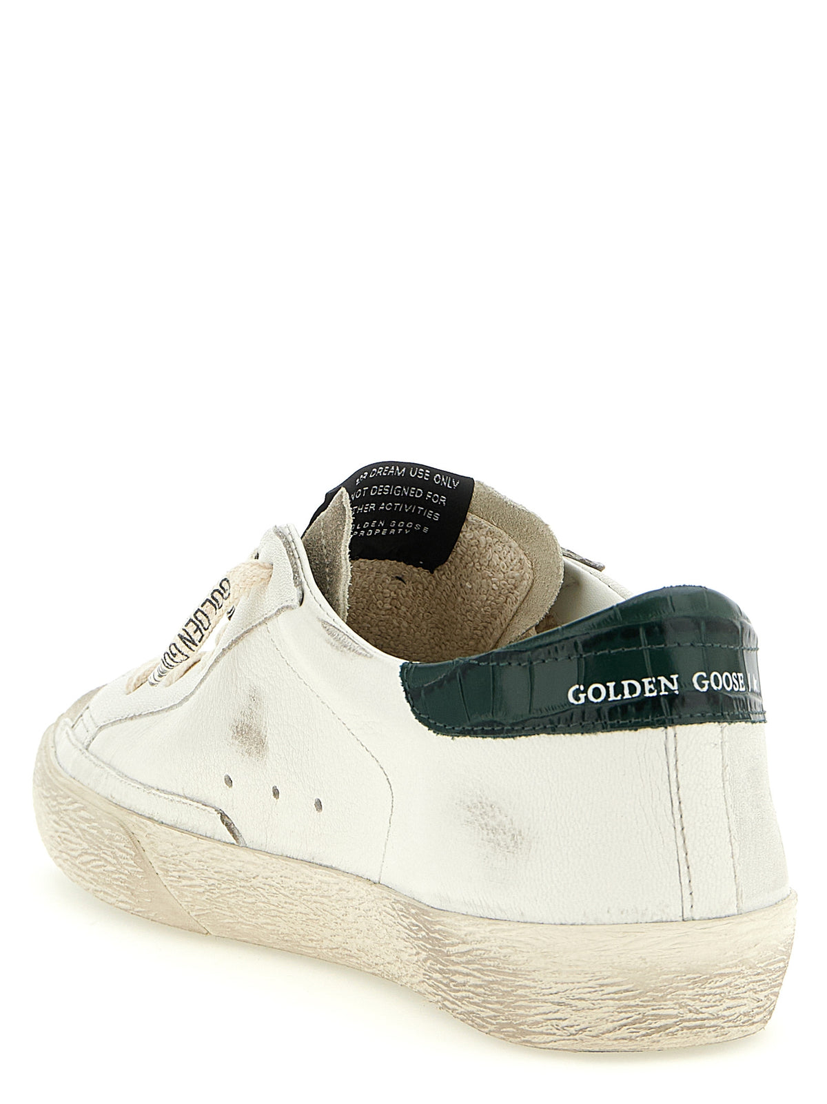 Golden Goose Bicolor Goatskin Sneakers - Superstar Style