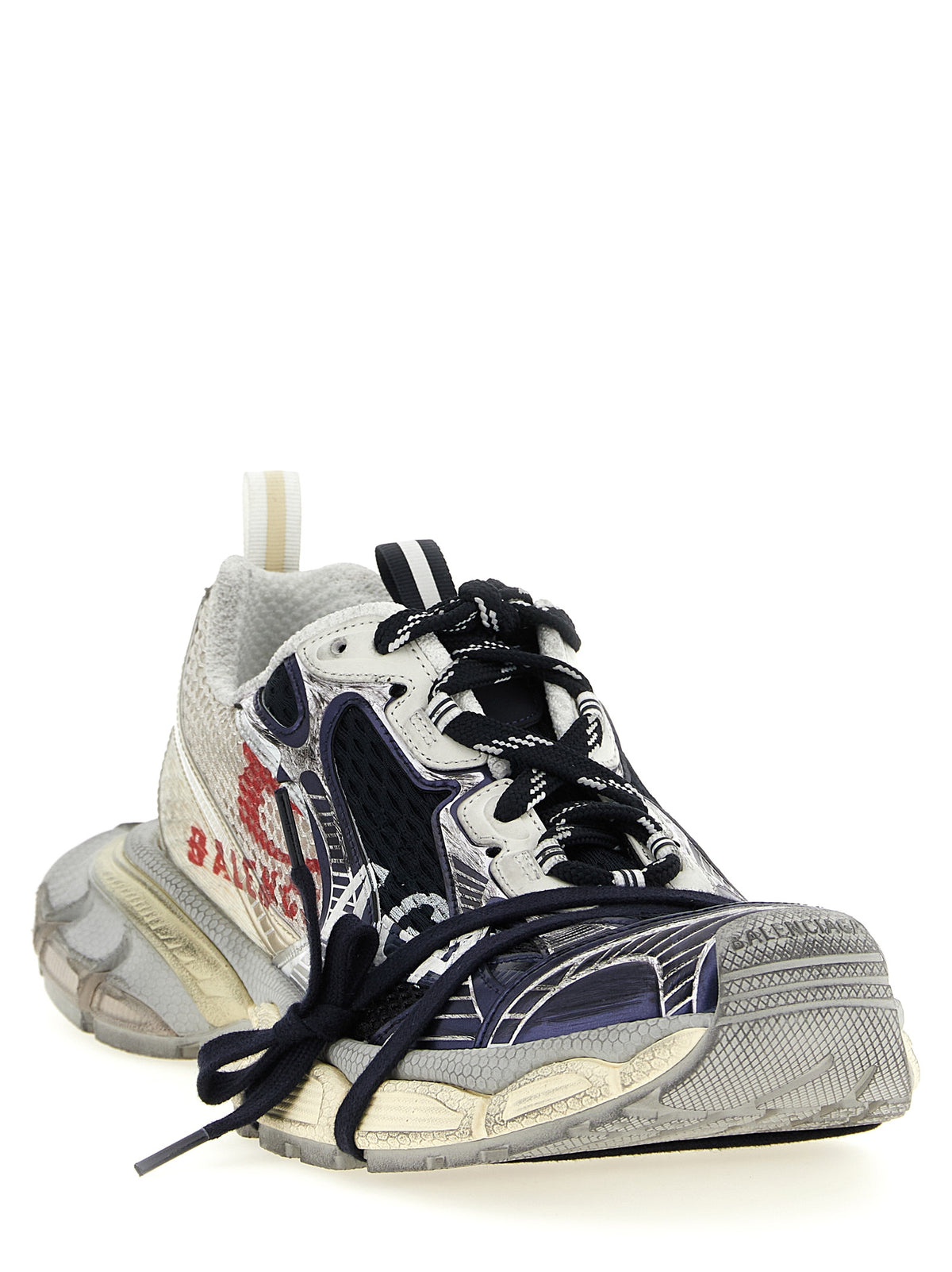 Balenciaga Multicolor 3XL Split Logo Sneakers