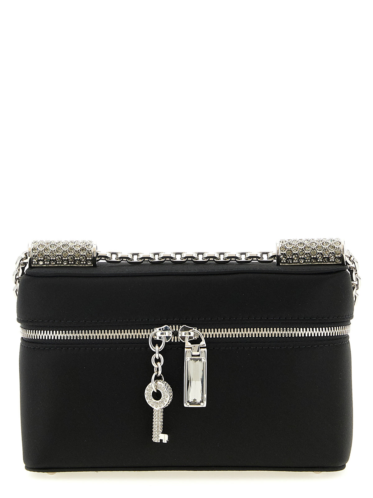 Dolce & Gabbana Black Viscose Sicily Crossbody Bag
