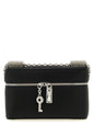 Dolce & Gabbana Black Viscose Crossbody Bag