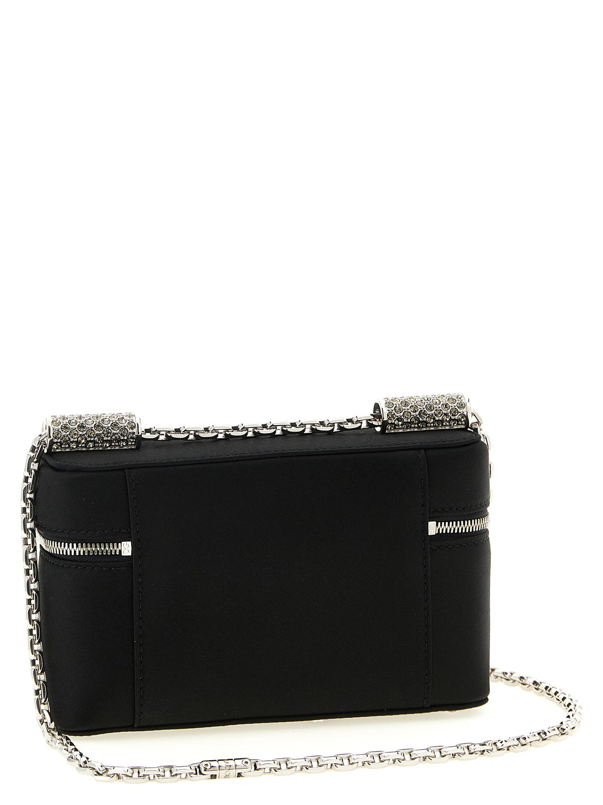 Dolce & Gabbana Black Viscose Sicily Crossbody Bag
