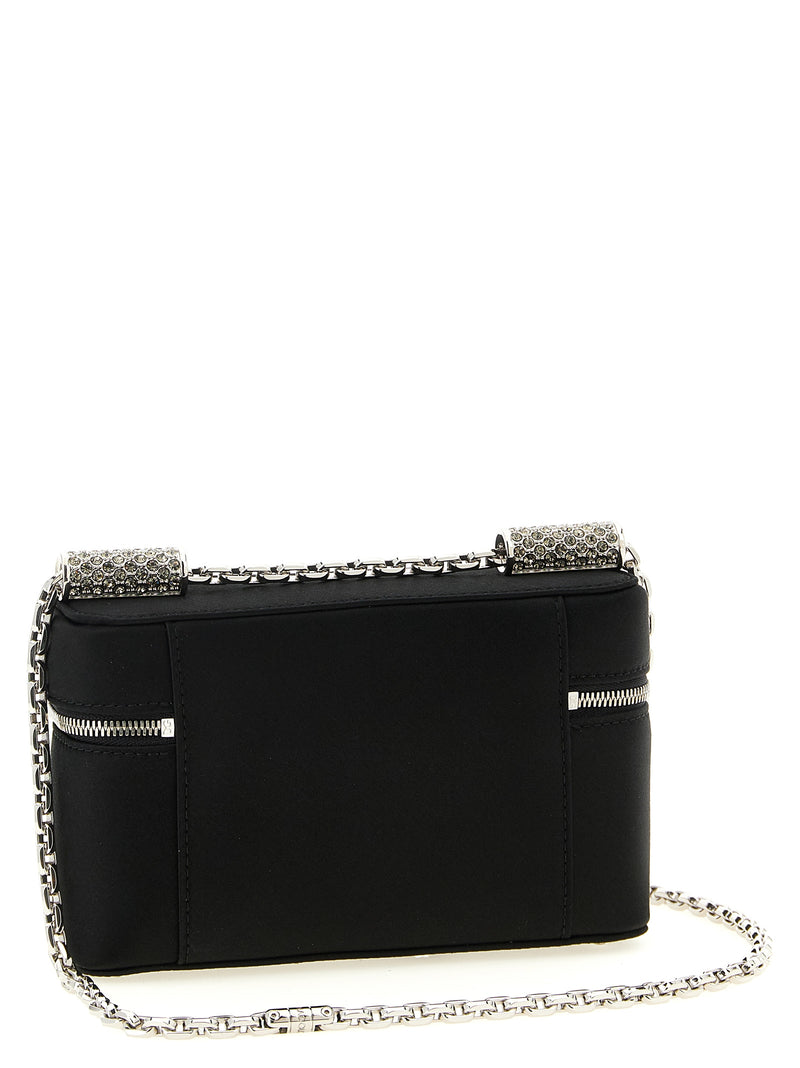 Dolce & Gabbana Black Viscose Sicily Crossbody Bag