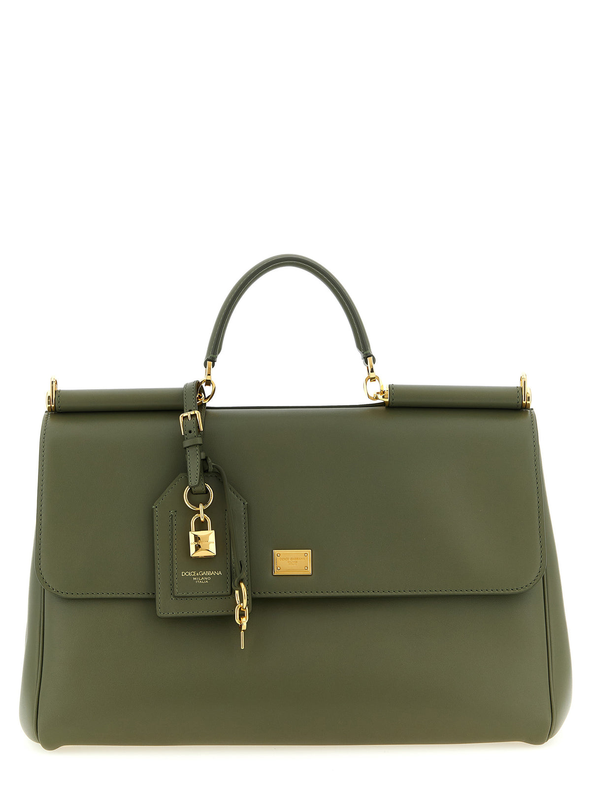 Dolce & Gabbana Bicolor Calfskin Handbag - My Sicily Collection