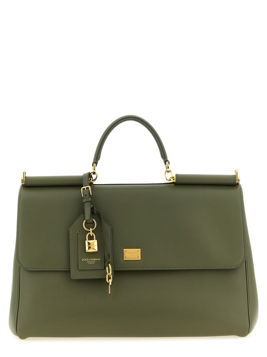 Dolce & Gabbana Bicolor Calfskin Handbag - My Sicily Collection