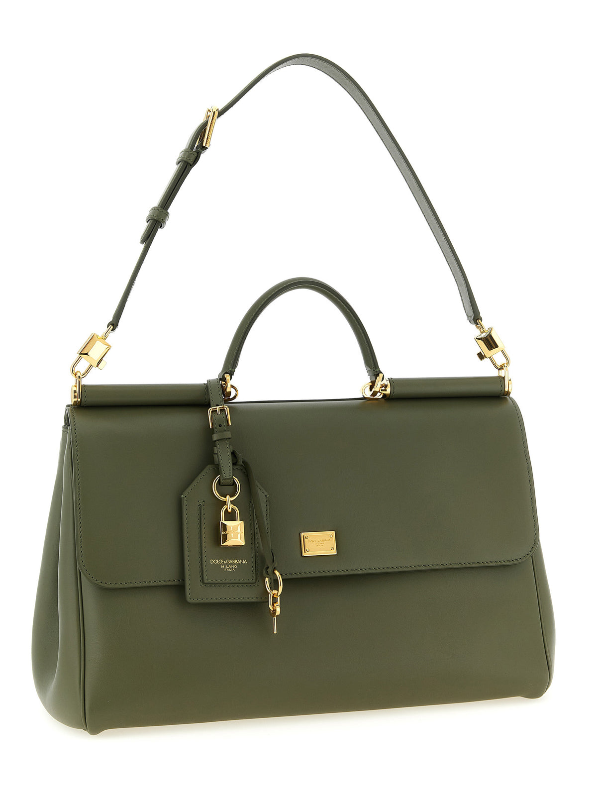 Dolce & Gabbana Bicolor Calfskin Handbag - My Sicily Collection