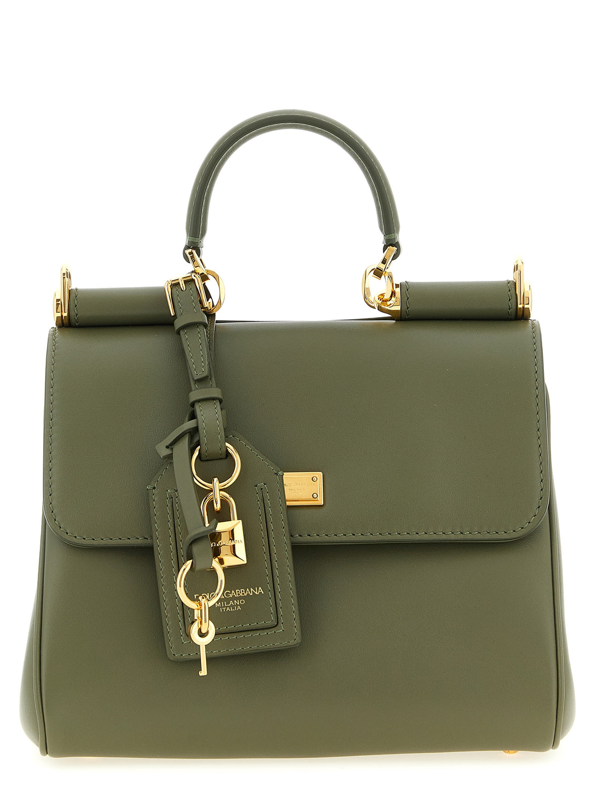 Dolce & Gabbana My Sicily Bicolor Calfskin Handbag