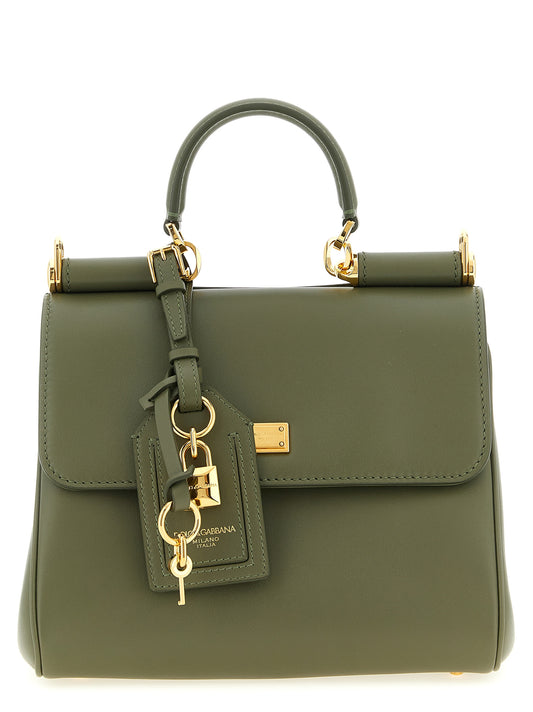 Dolce & Gabbana My Sicily Bicolor Calfskin Handbag