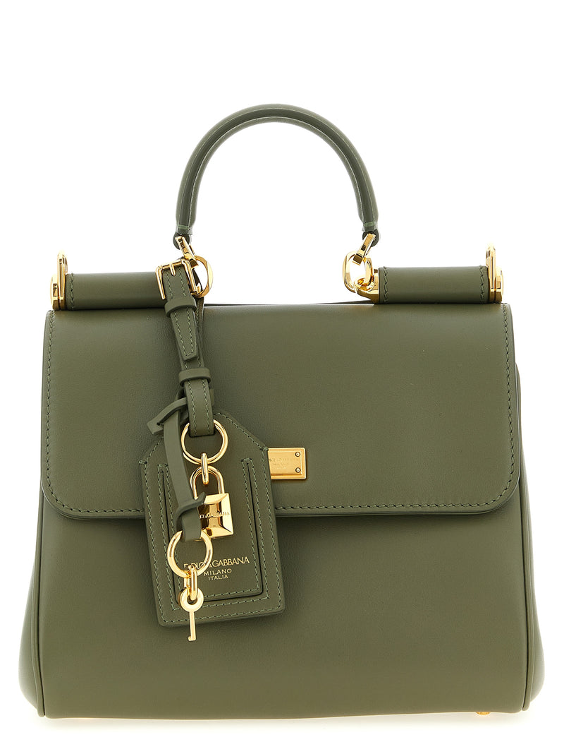 Dolce & Gabbana My Sicily Bicolor Calfskin Handbag