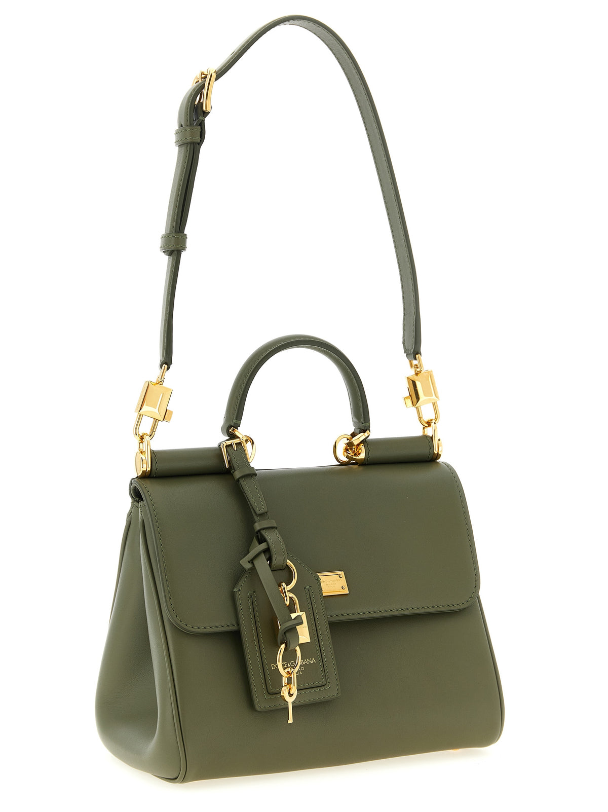 Dolce & Gabbana My Sicily Bicolor Calfskin Handbag