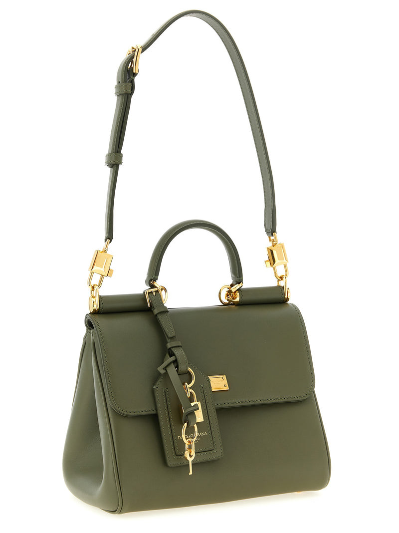 Dolce & Gabbana My Sicily Bicolor Calfskin Handbag