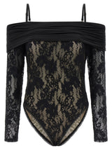 Zimmermann Black Polyamide Rebellion Bodysuit