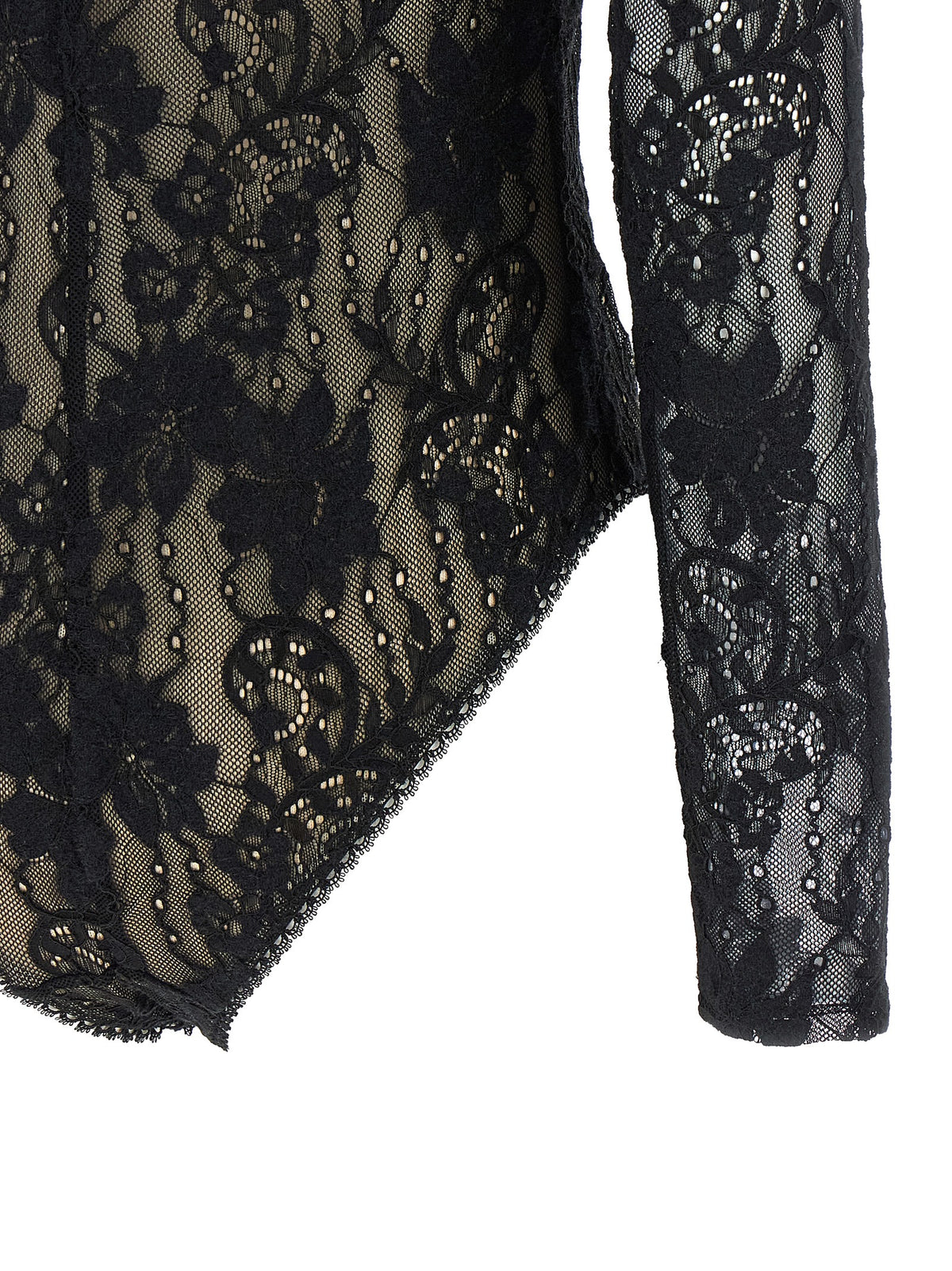 Zimmermann Black Polyamide Rebellion Bodysuit