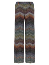 Missoni Multicolor Viscose Casual Pants