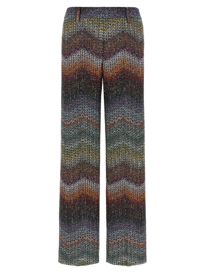 Missoni Multicolor Viscose Casual Pants