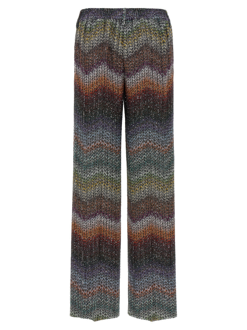 Missoni Multicolor Viscose Casual Pants
