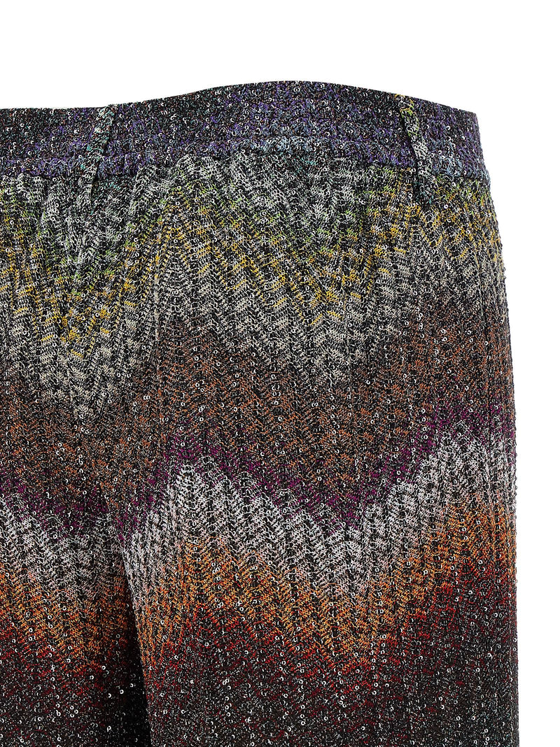 Missoni Multicolor Viscose Casual Pants