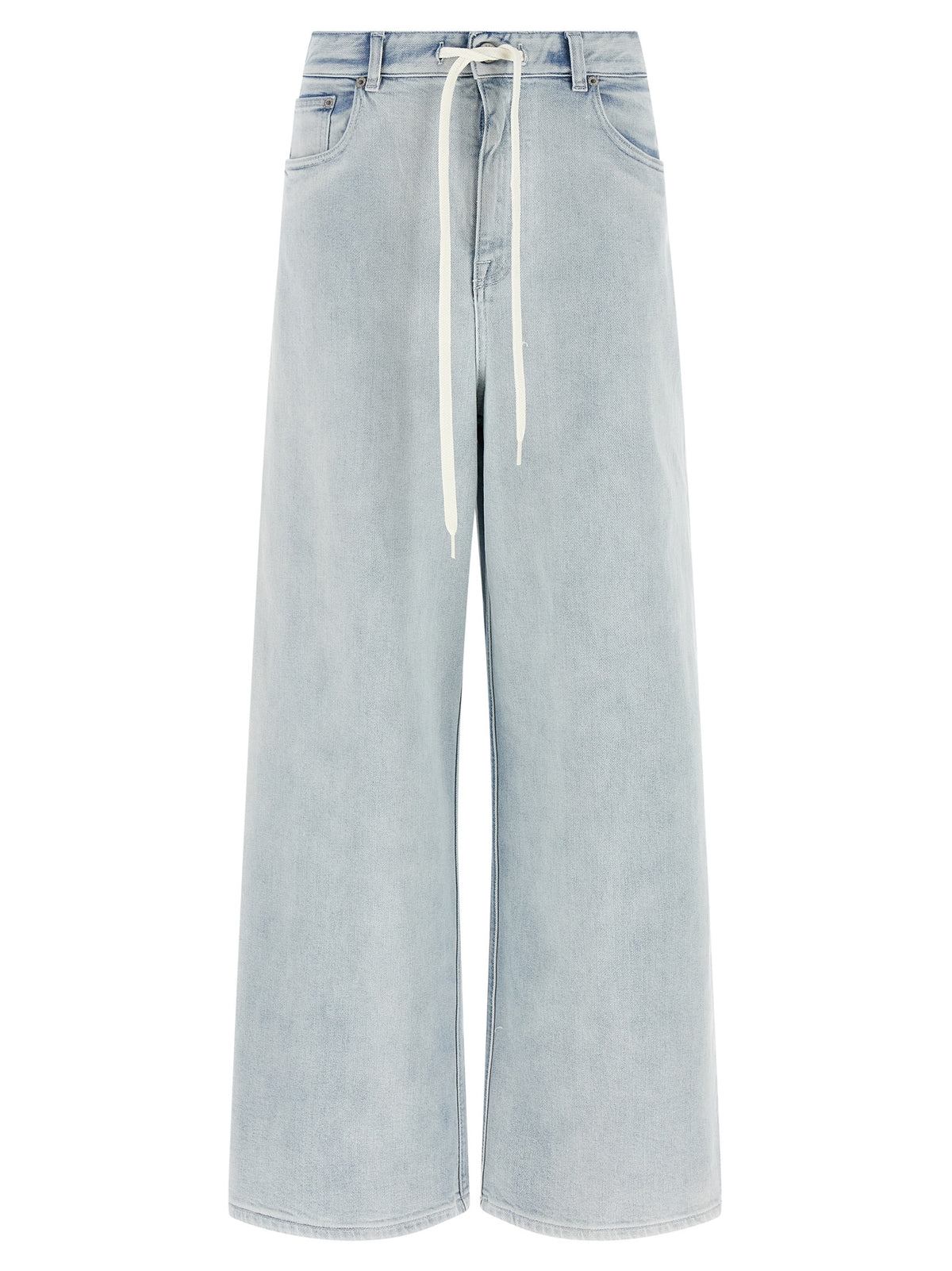 MM6 Maison Margiela Blue Cotton Jeans Denim