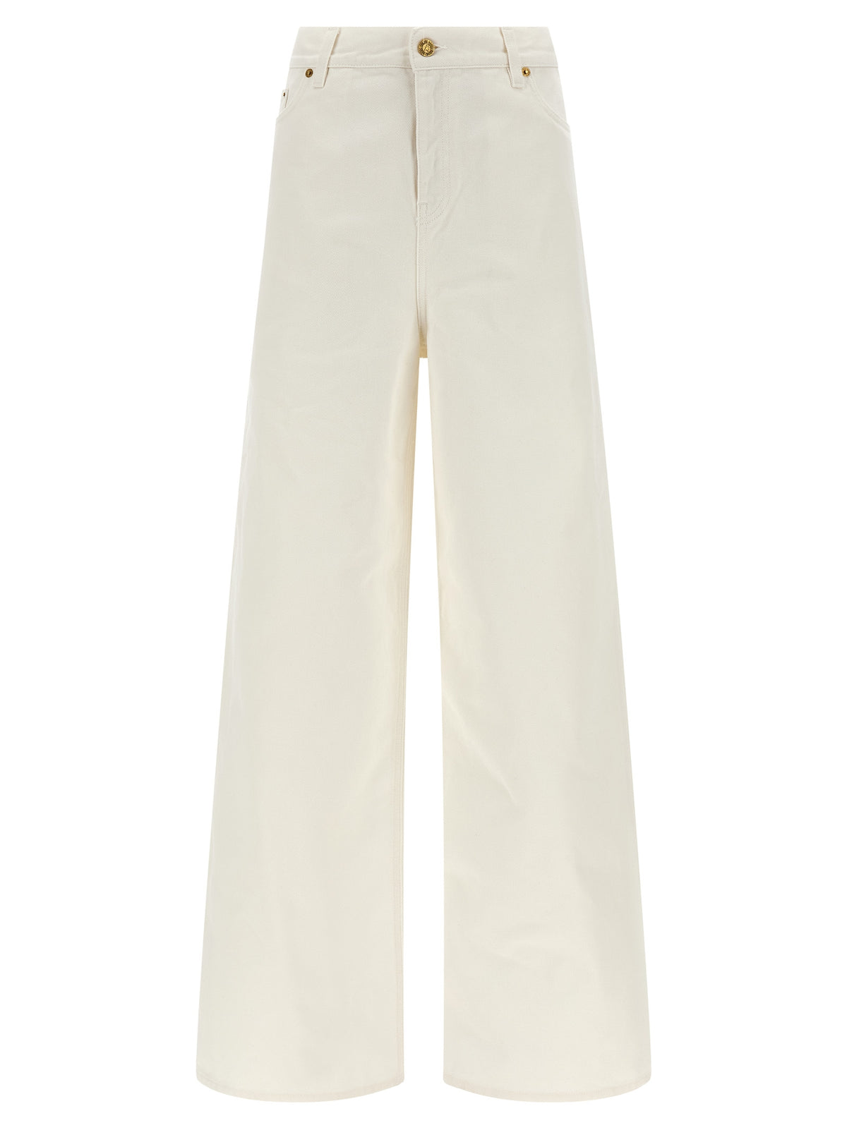 Golden Goose Jean Boyfriend Blanc Coton