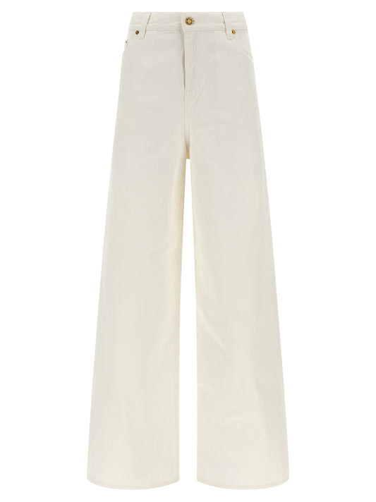 Golden Goose Jean Boyfriend Blanc Coton