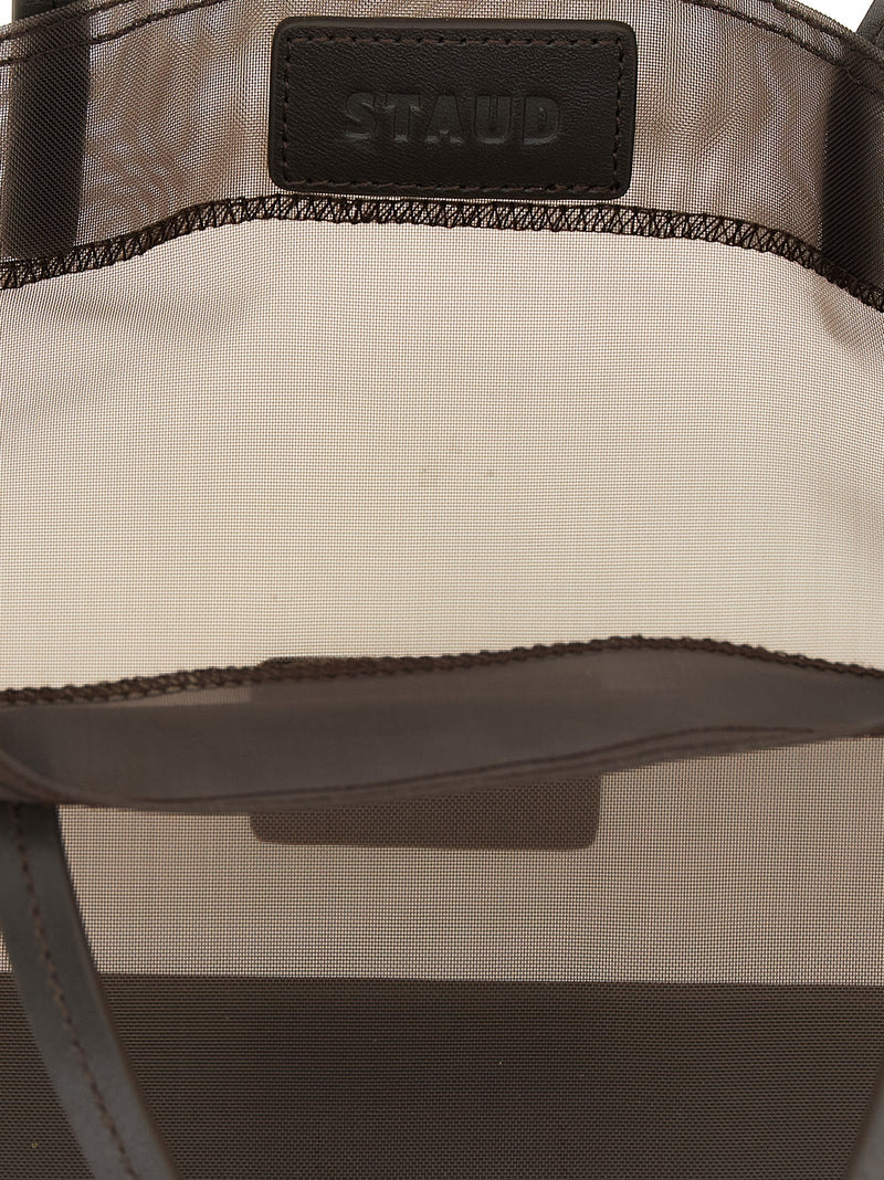 Staud Christos Brown Polyamide Tote Bag