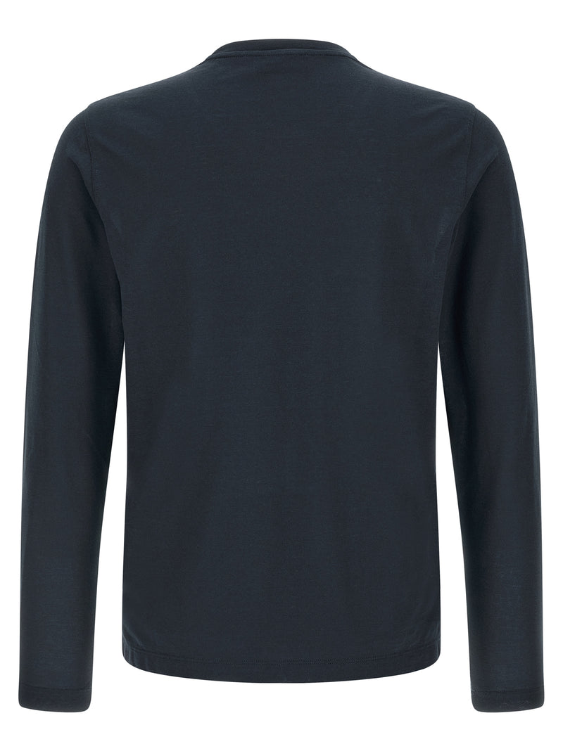 ZANONE Blue Cotton T-Shirt